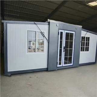 Stækkanlegt gámahús